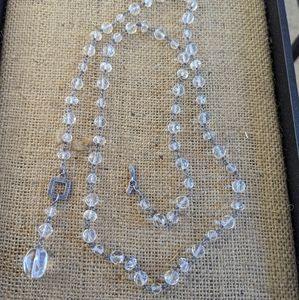 Silpada Sterling silver, Crystal bead necklace